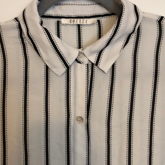 Long sleeve sheer blouse - Picture 2 of 5